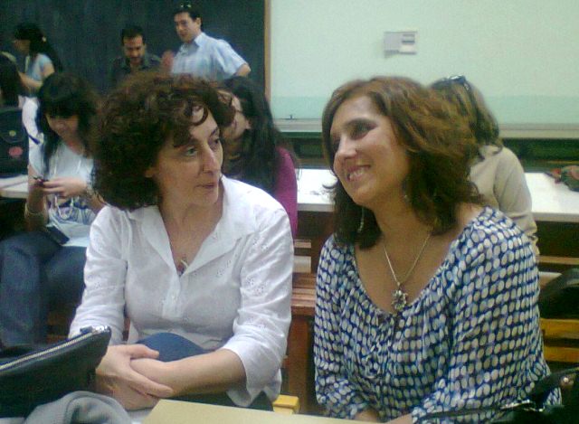 Cecilia Yornet y Sandra Buso