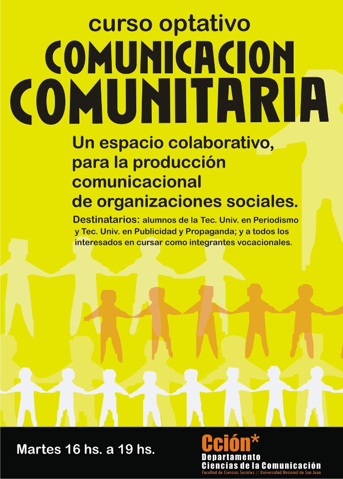 curso comunicación comunitaria