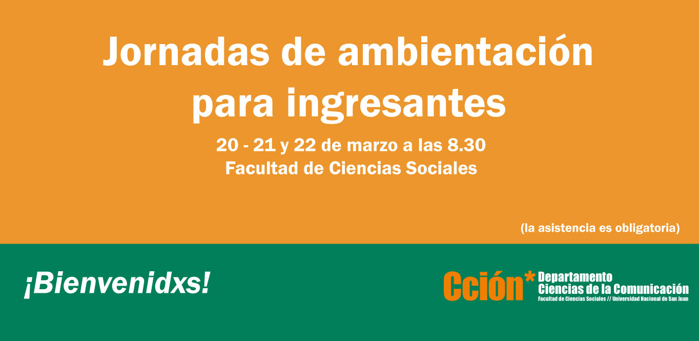 Jornadas de ambientación 2013