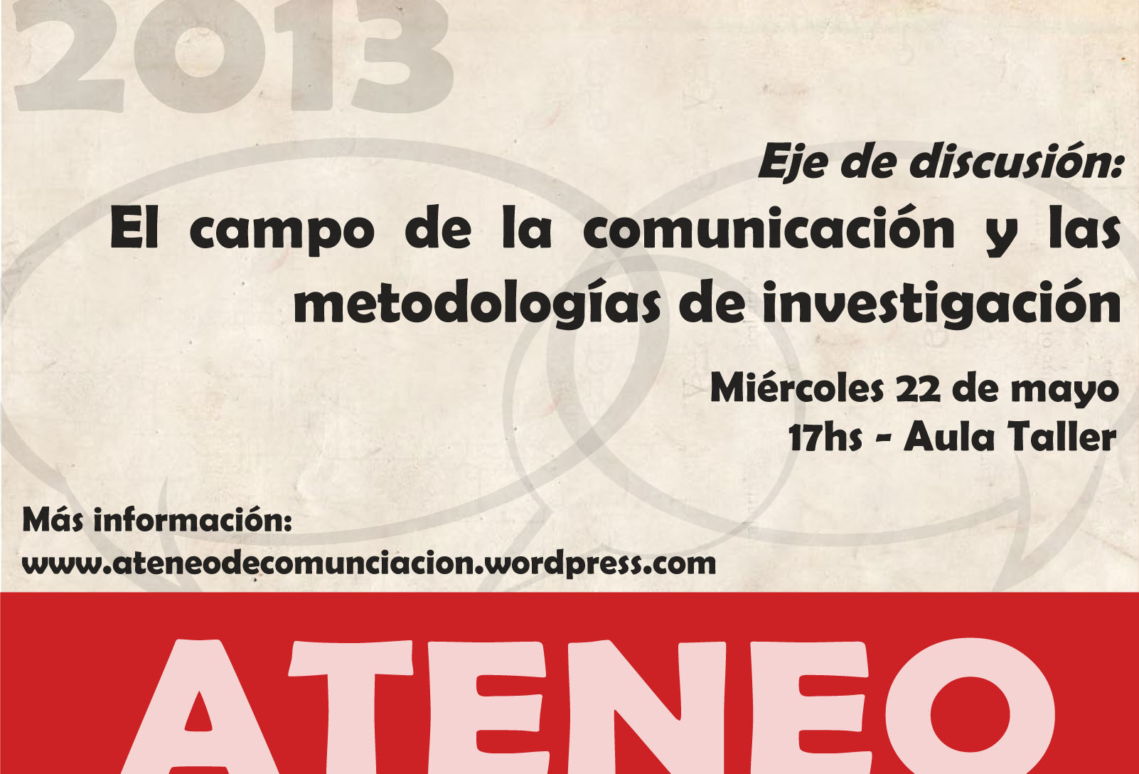 afiche 2013