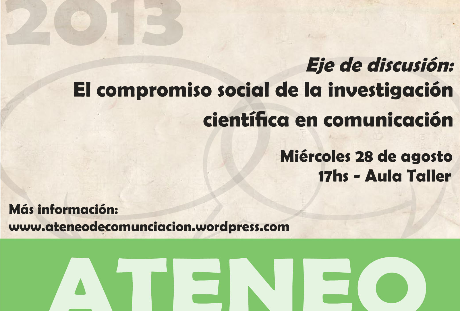 afiche agosto2013