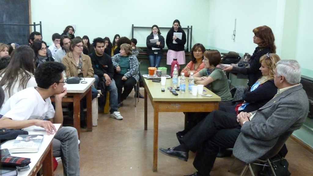 Sandra Russo visitó el departamento