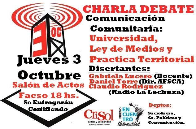 charla comunicación comunitaria