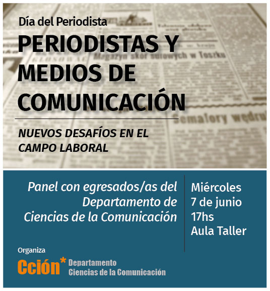 afiche dia del periodista